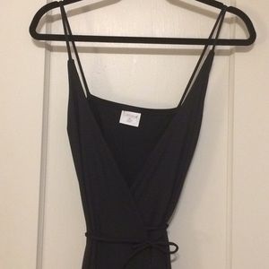 Capezio dancing wrap dress